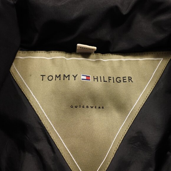 Vintage‎ Tommy Hilfiger Quilted Puffer Vest - Black, Size L down fill - Picture 4 of 9